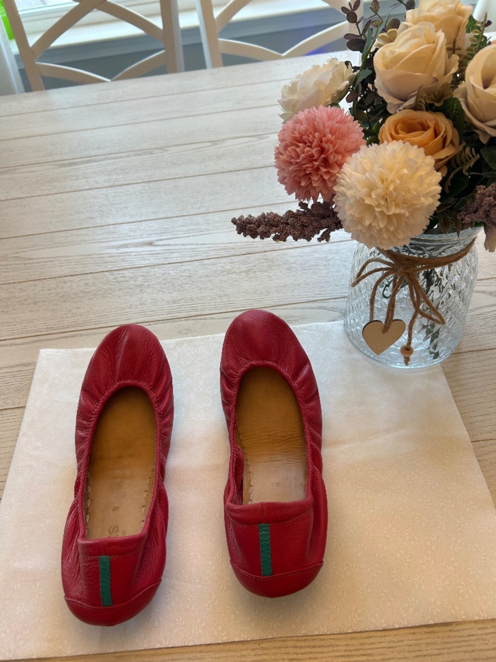 These are Italian leather flats by Tieks by Gavarelli